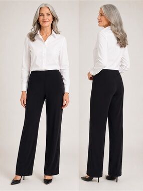 Chicos pants Easywear collection Black  Size large Chicos size 2 short